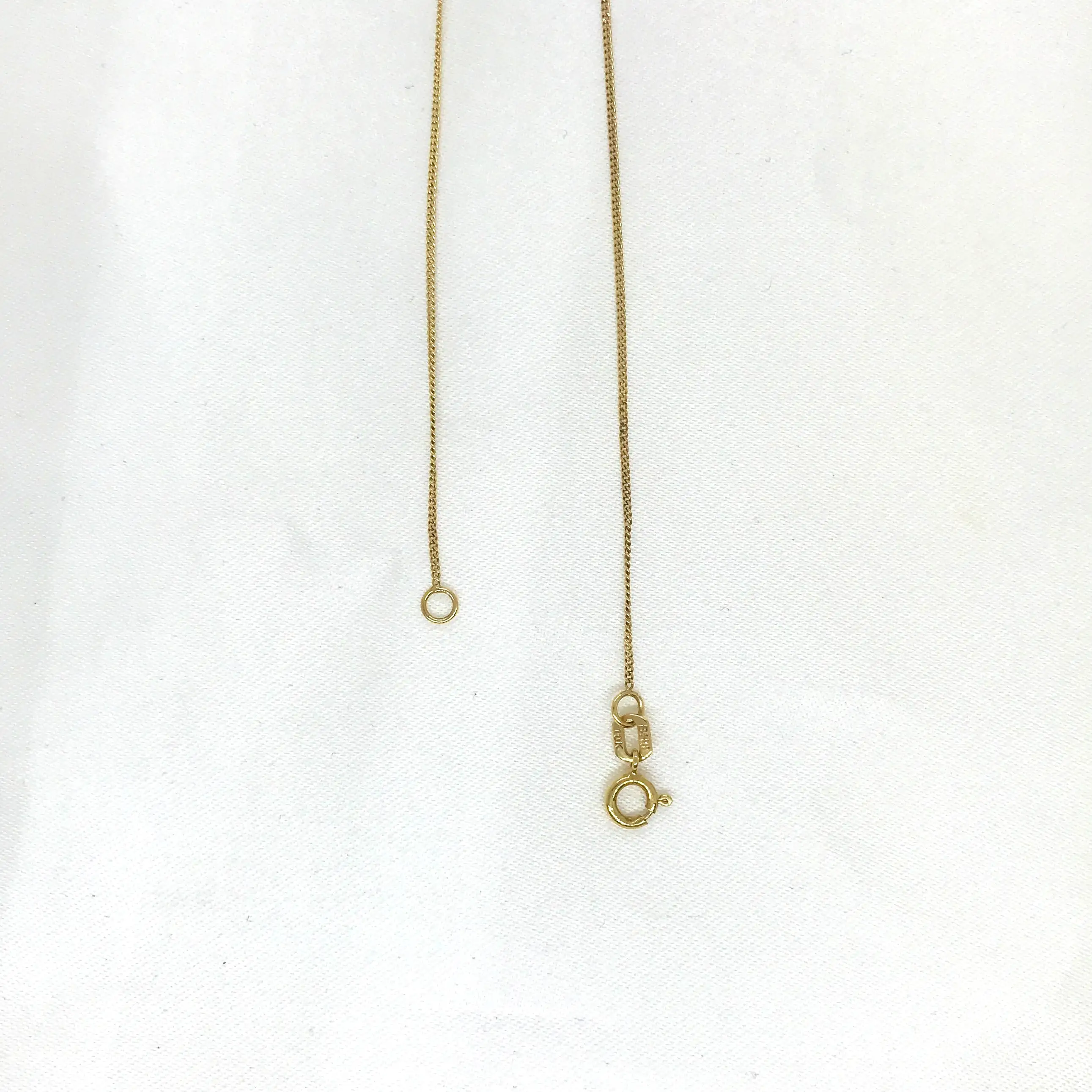 10k Yellow Gold Diamond Twinkle Necklace