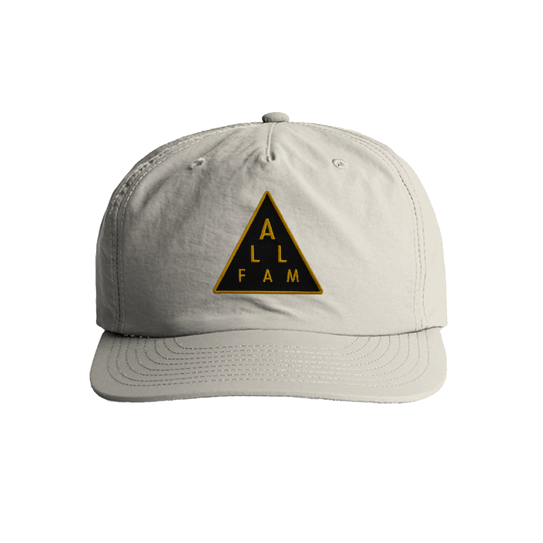 2 TRIANGLE PATCH CREAM SURF CAP