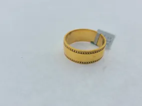 22K Solid Gold Designer Band R9190