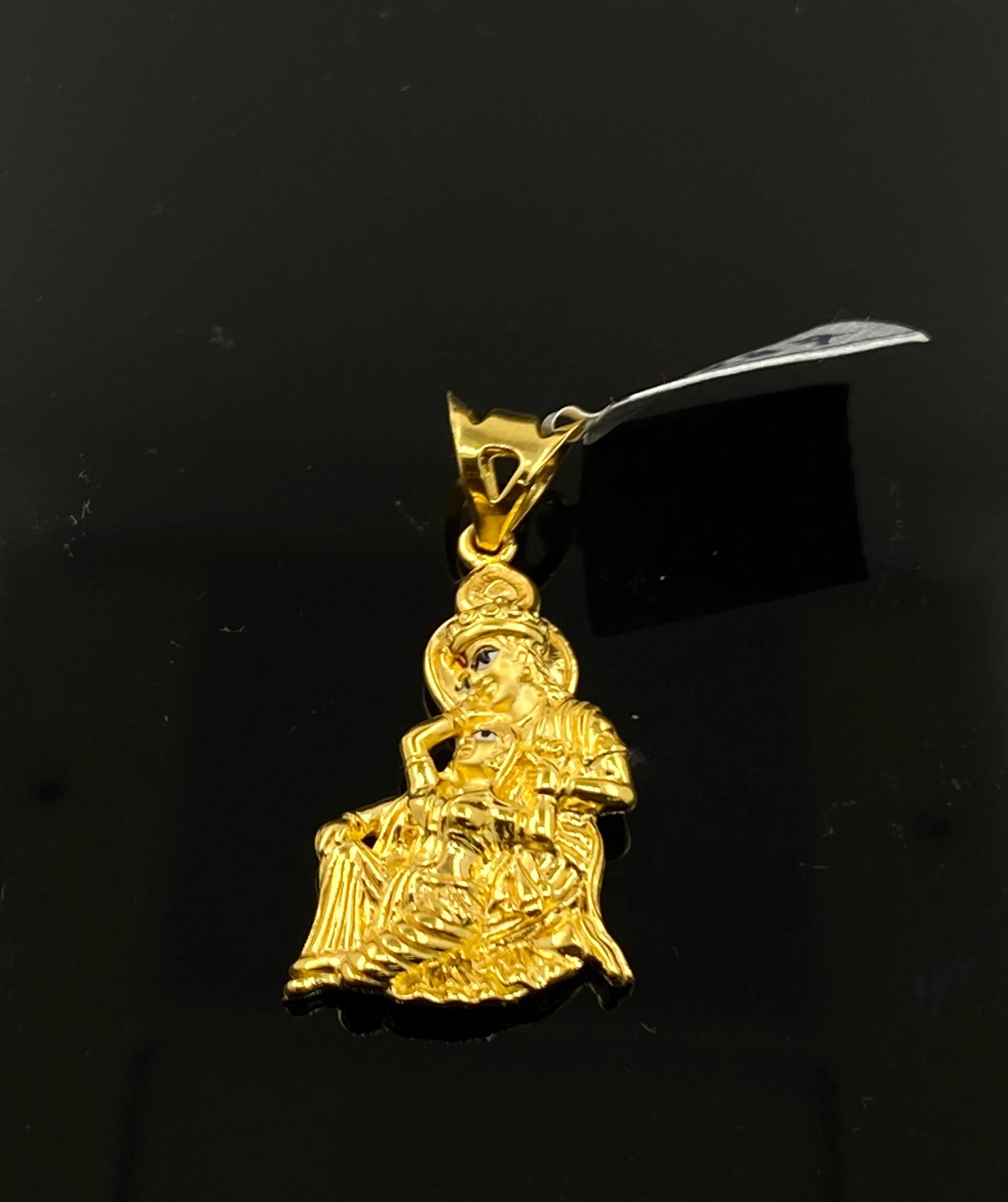 22K Solid Gold Hindu Idol Charm P4287