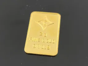 24K Idol Laxmi Solid Gold Bar cn4