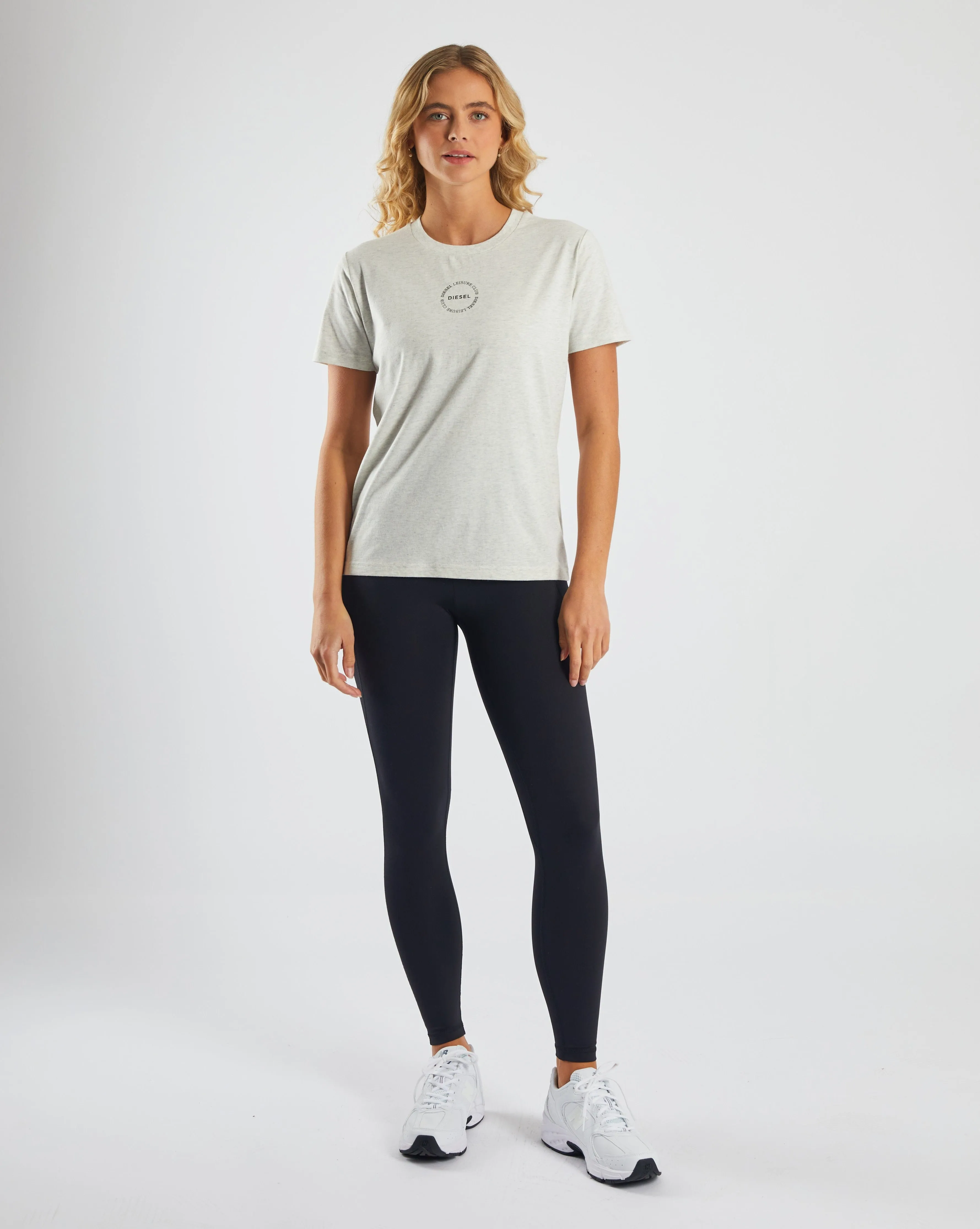 Barbora T-Shirt Light Grey Mel