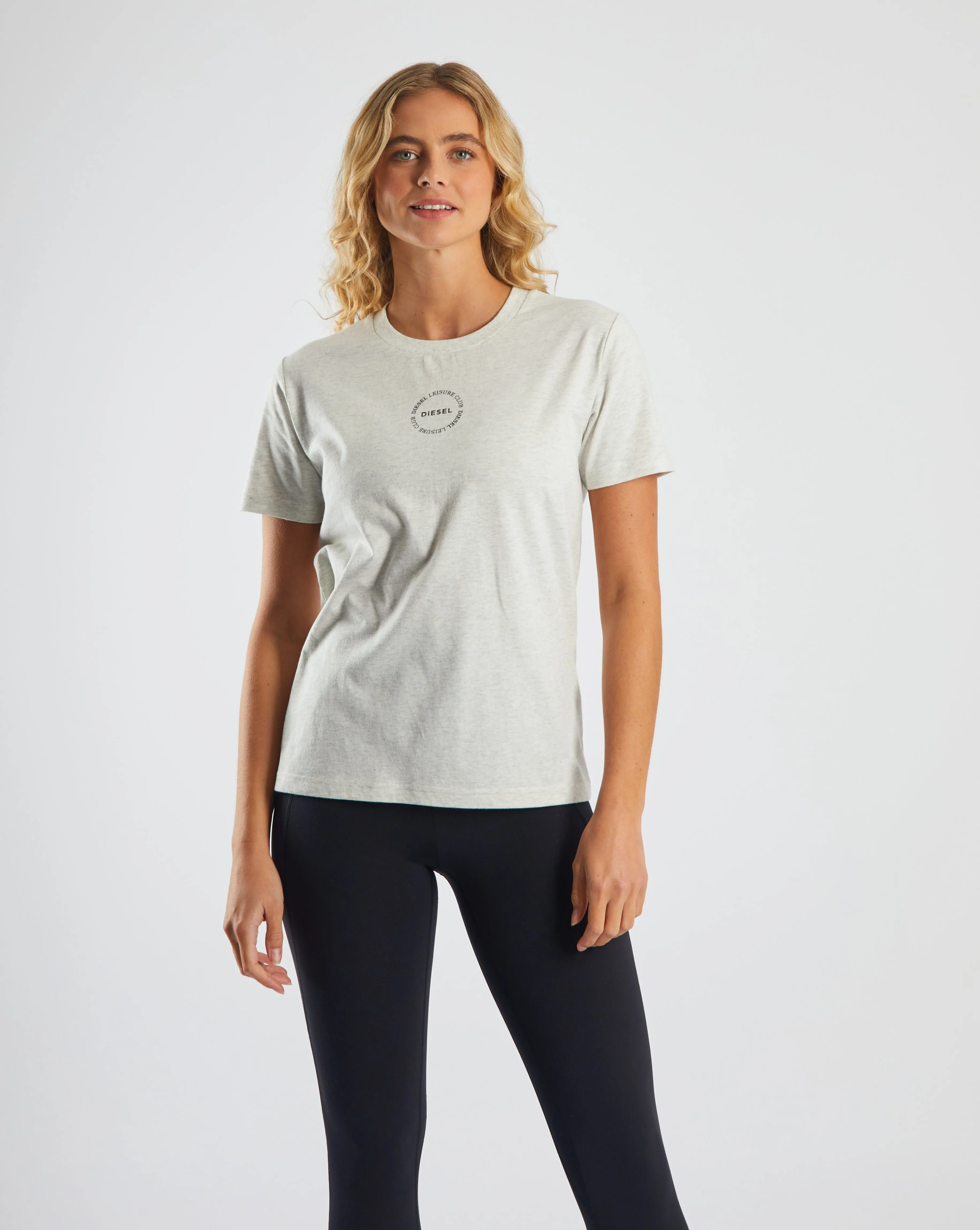 Barbora T-Shirt Light Grey Mel