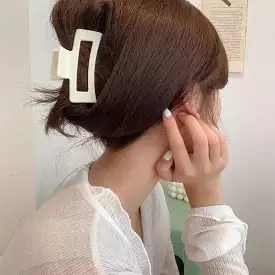 Beige French Hair Clip