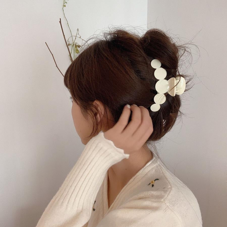 Beige French Hair Clip