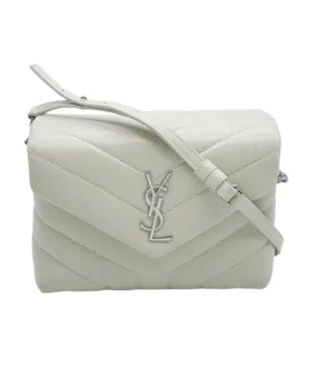 Blanc Vintage Calfskin Toy Loulou Bag