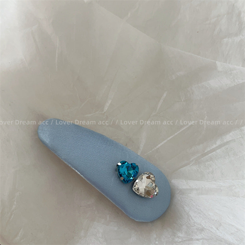 Blue Silk Clip