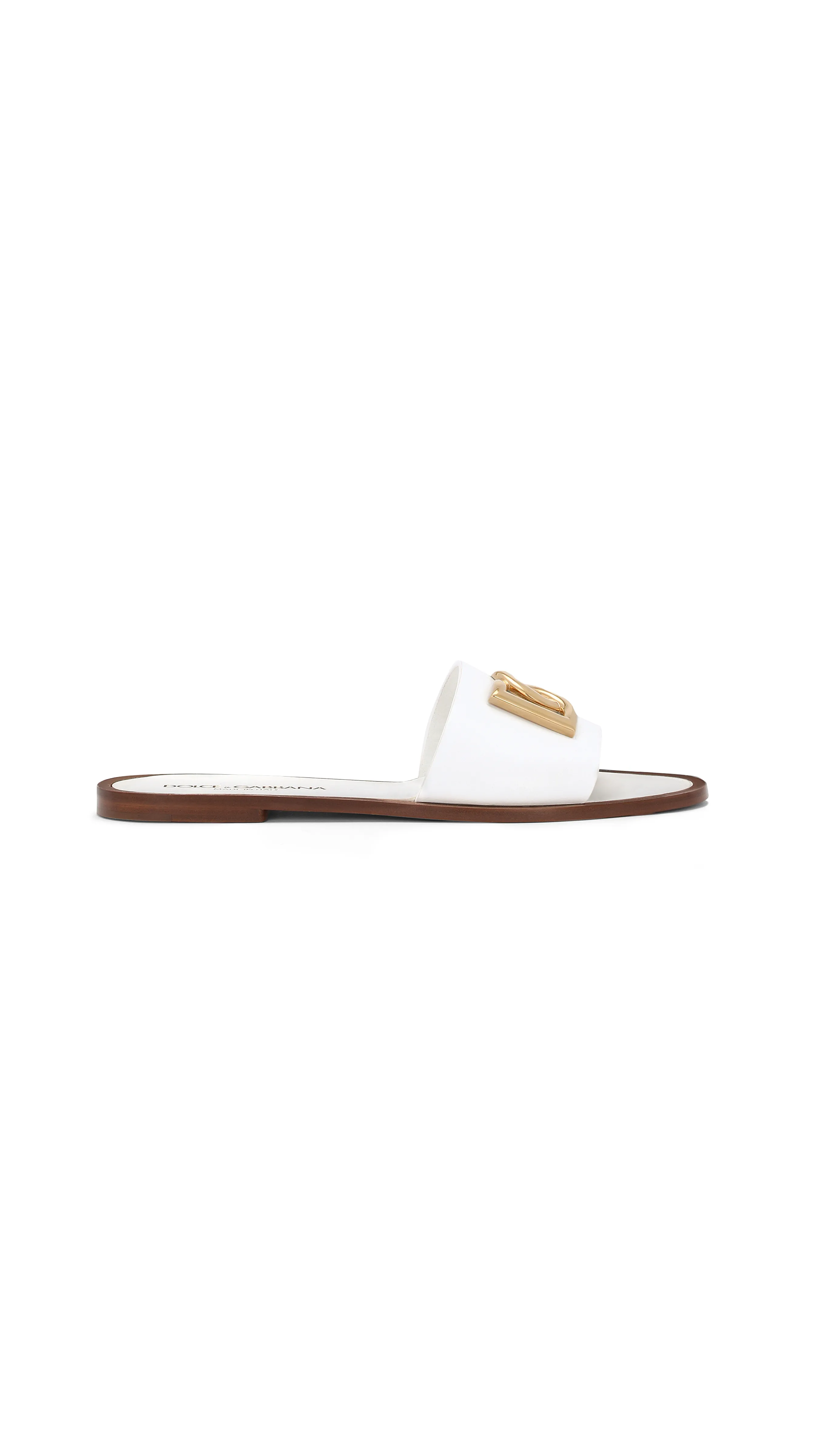 Calfskin Sliders - White