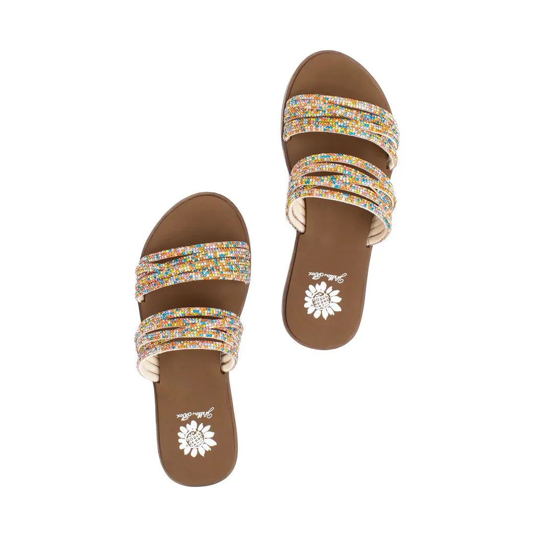 Debbie Slide Sandal - Multi