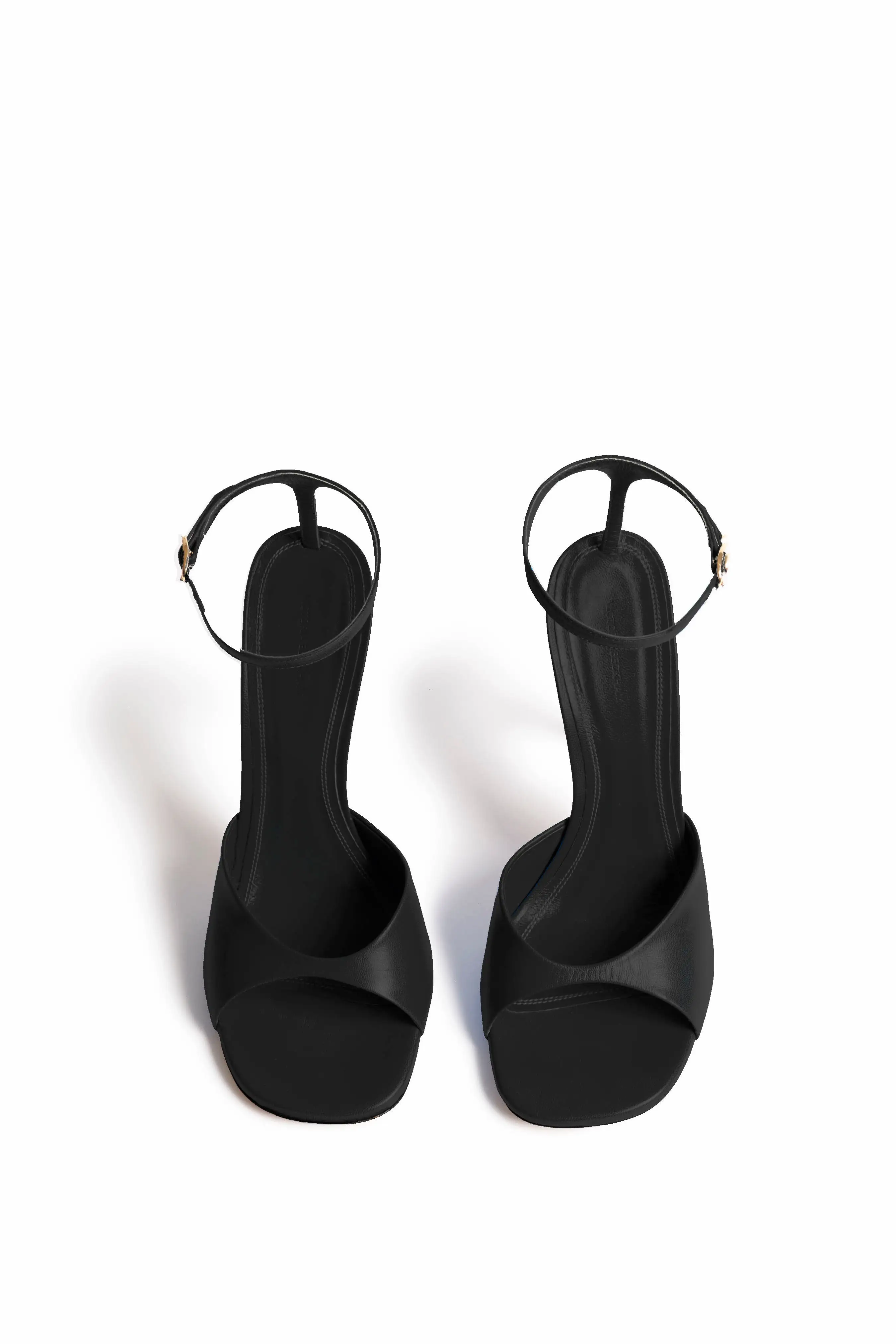 Destiny Sandal 90mm In Black Satin