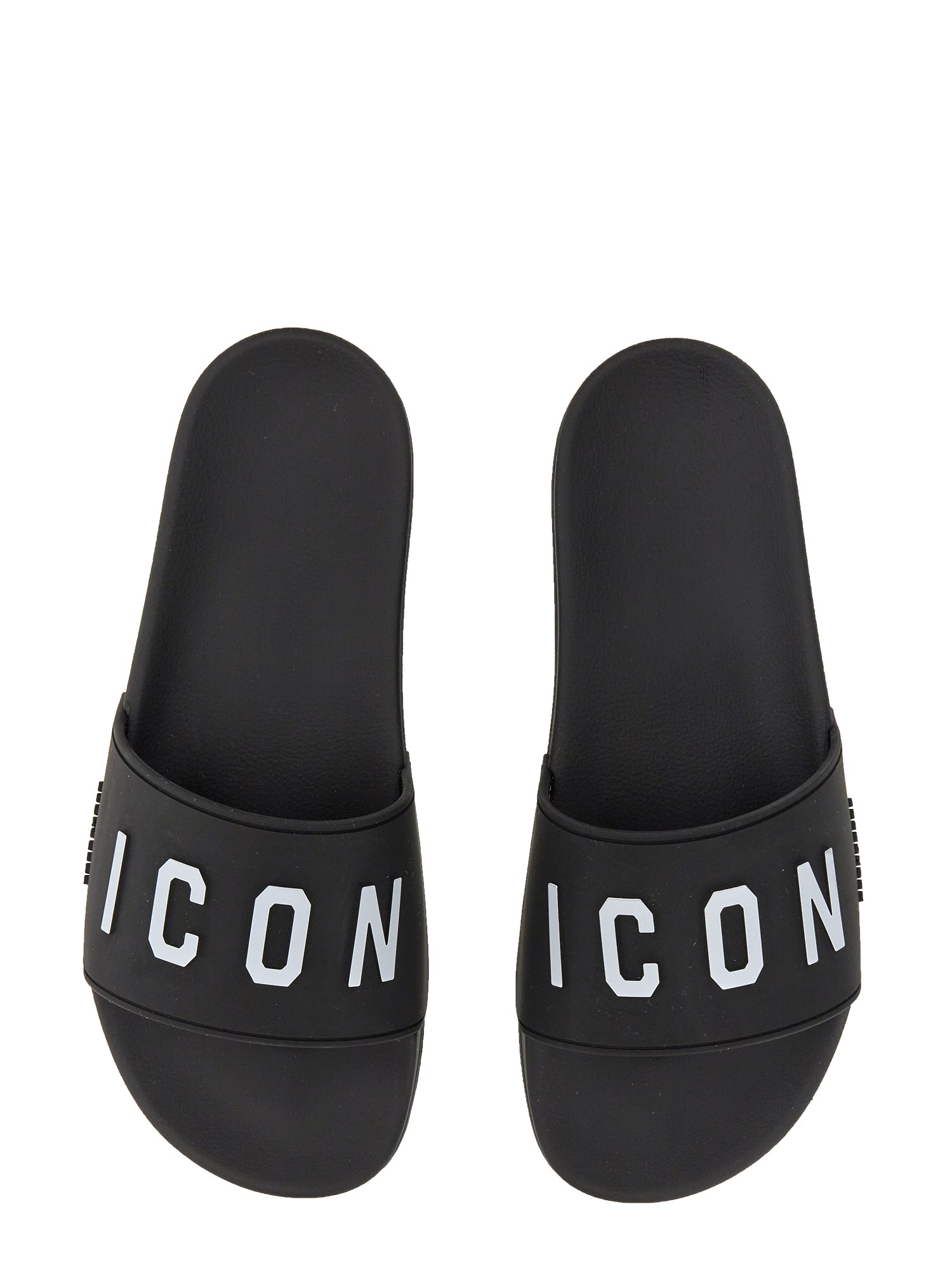 DSQUARED    RUBBER SLIDE SANDAL