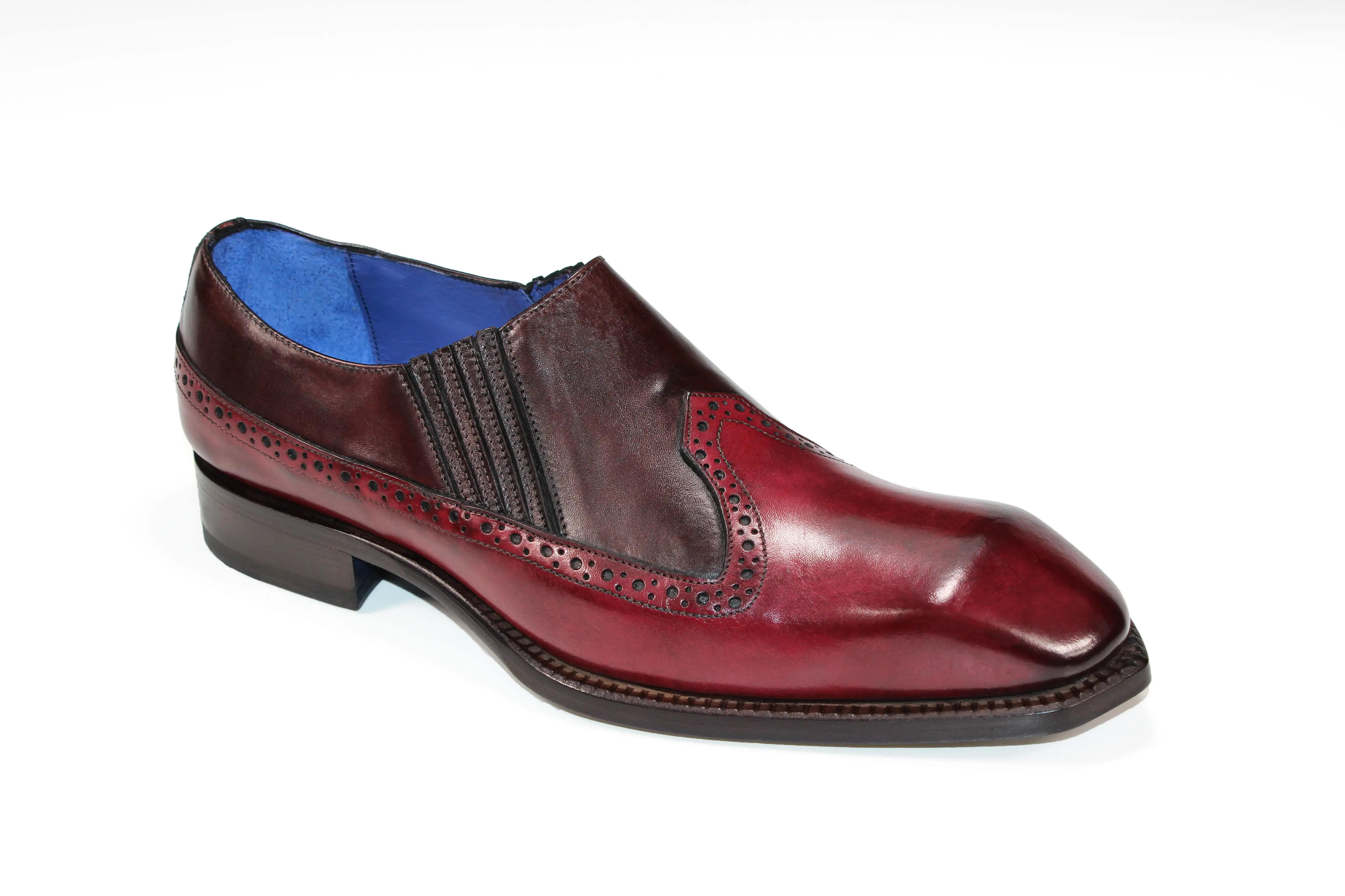 Emilio Franco Brio Antique Red/Burgundy Shoes