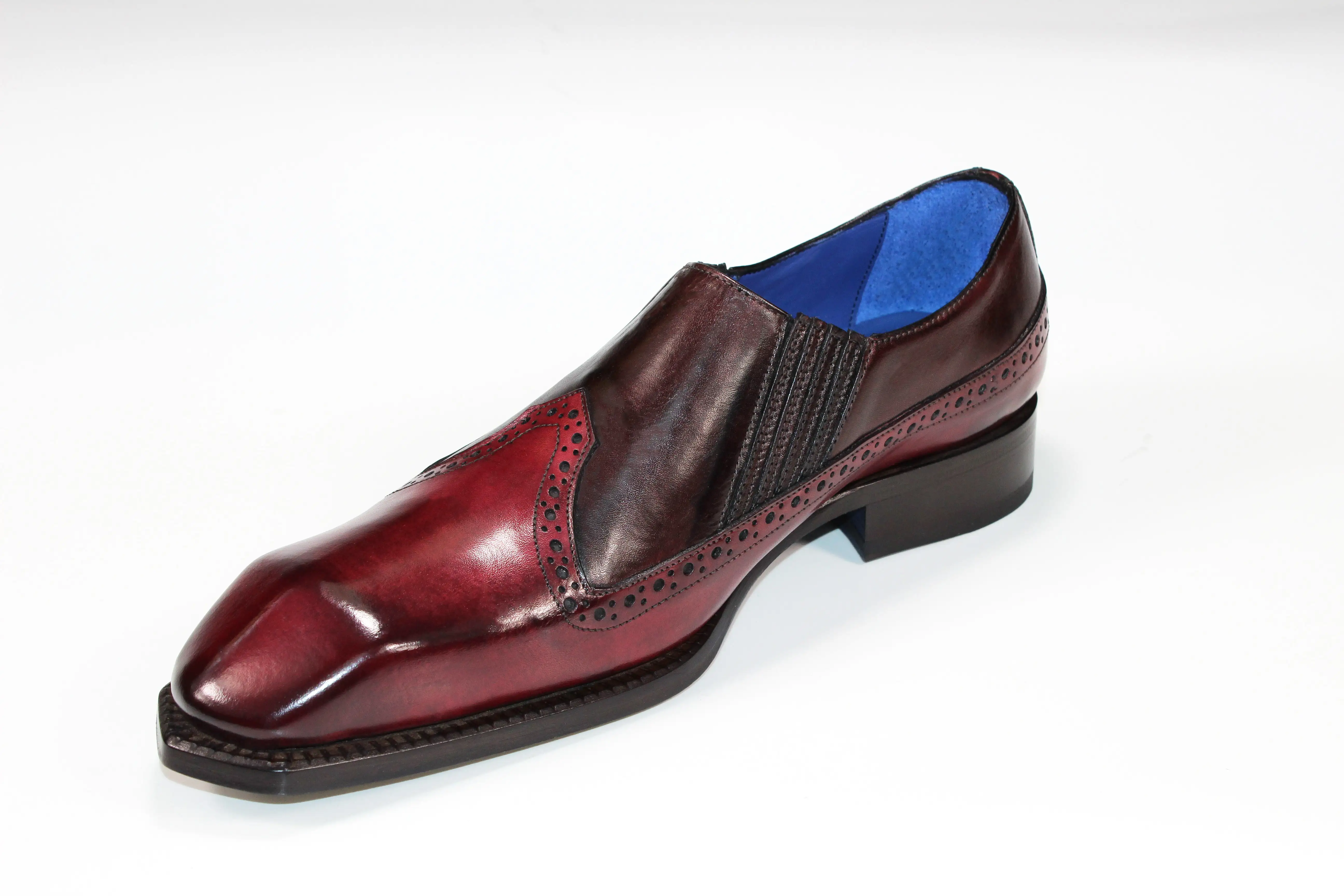 Emilio Franco Brio Antique Red/Burgundy Shoes