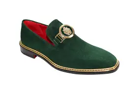 Emilio Franco Couture EF102 Green Shoes