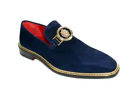 Emilio Franco Couture EF102 Navy Shoes