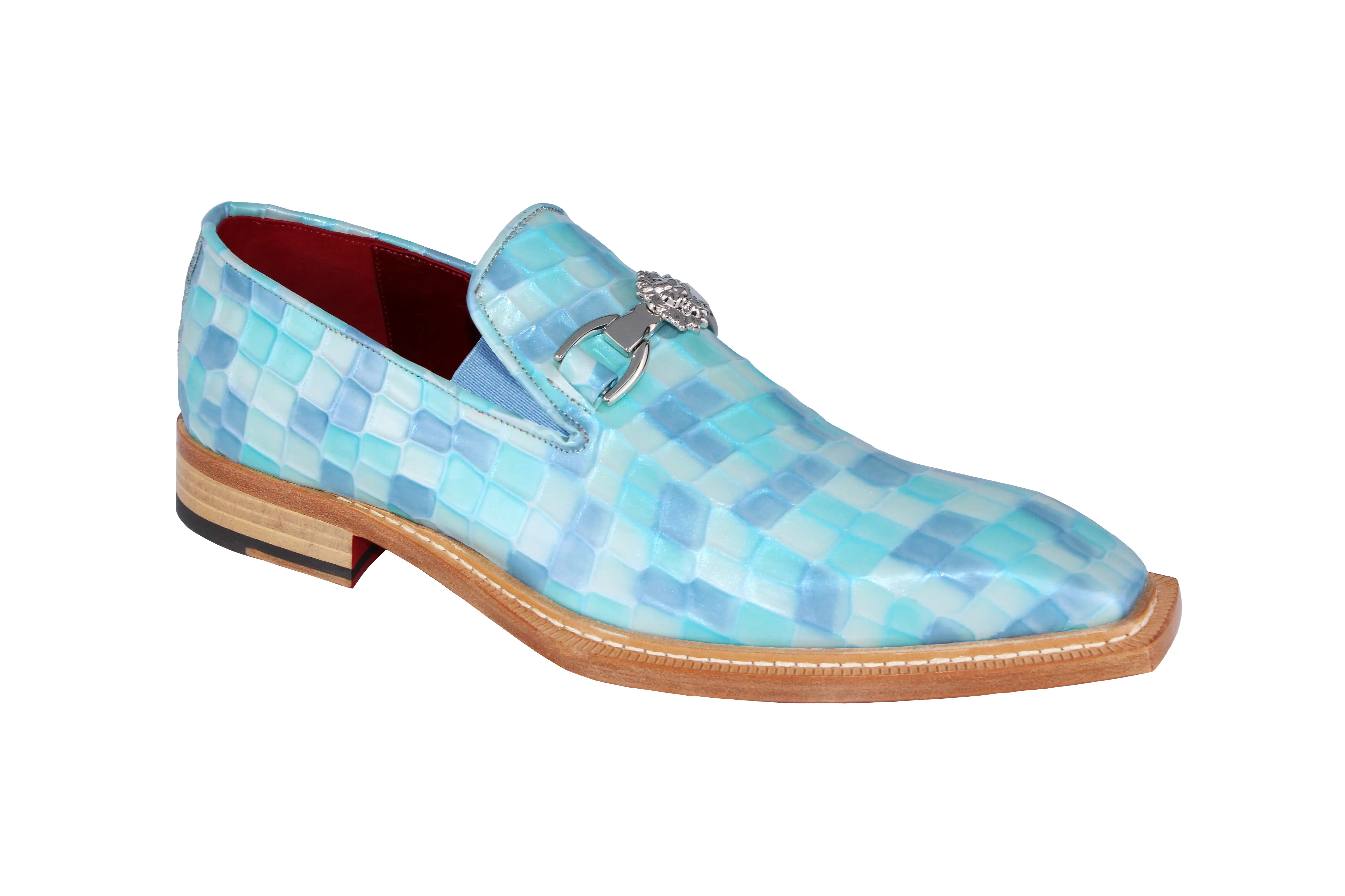 Emilio Franco Couture Narciso L. Blue Shoes