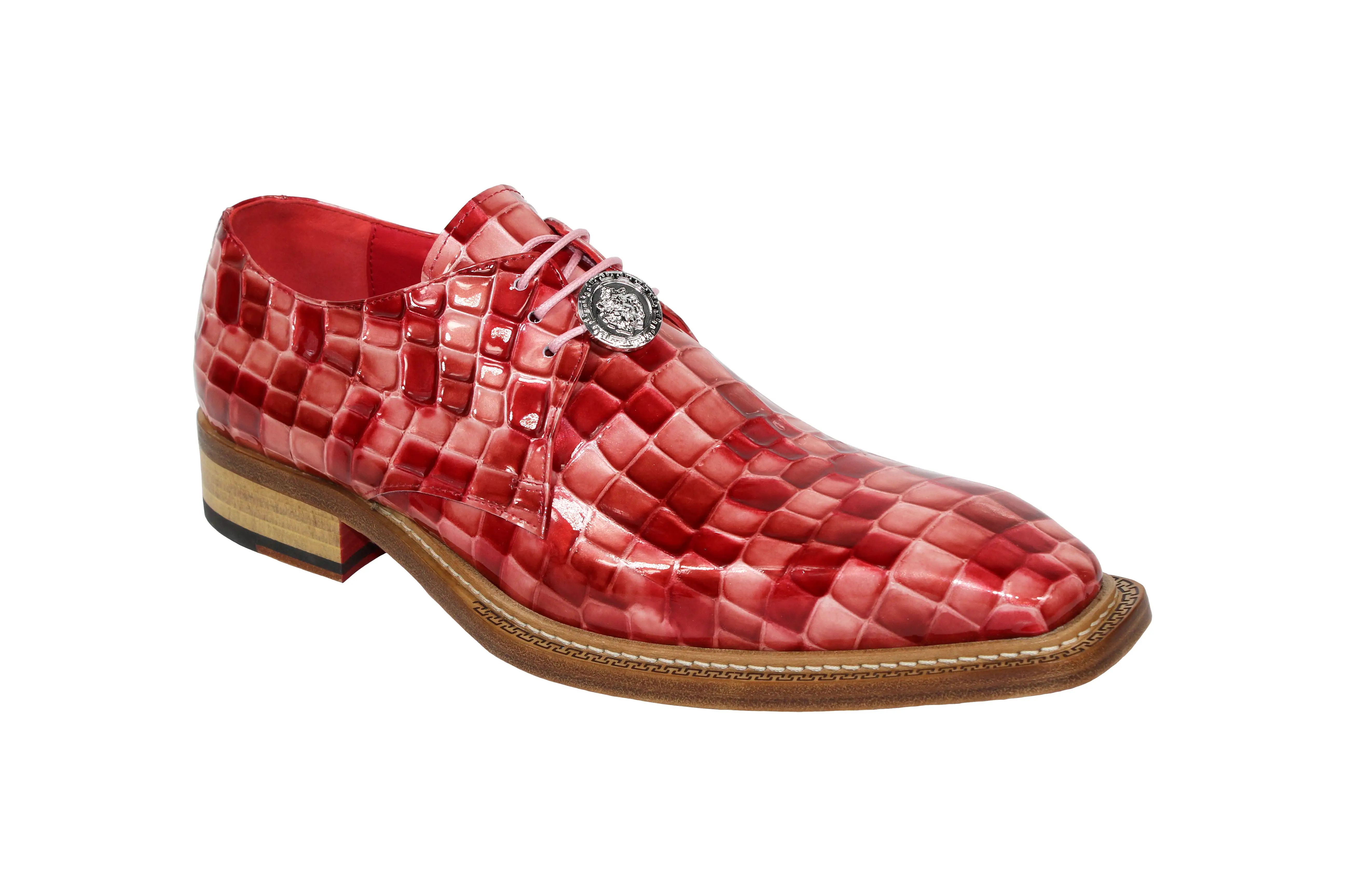 Emilio Franco Couture Santo Pink Multi Shoes