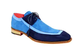 Emilio Franco Emiliano Blue Combo Shoes