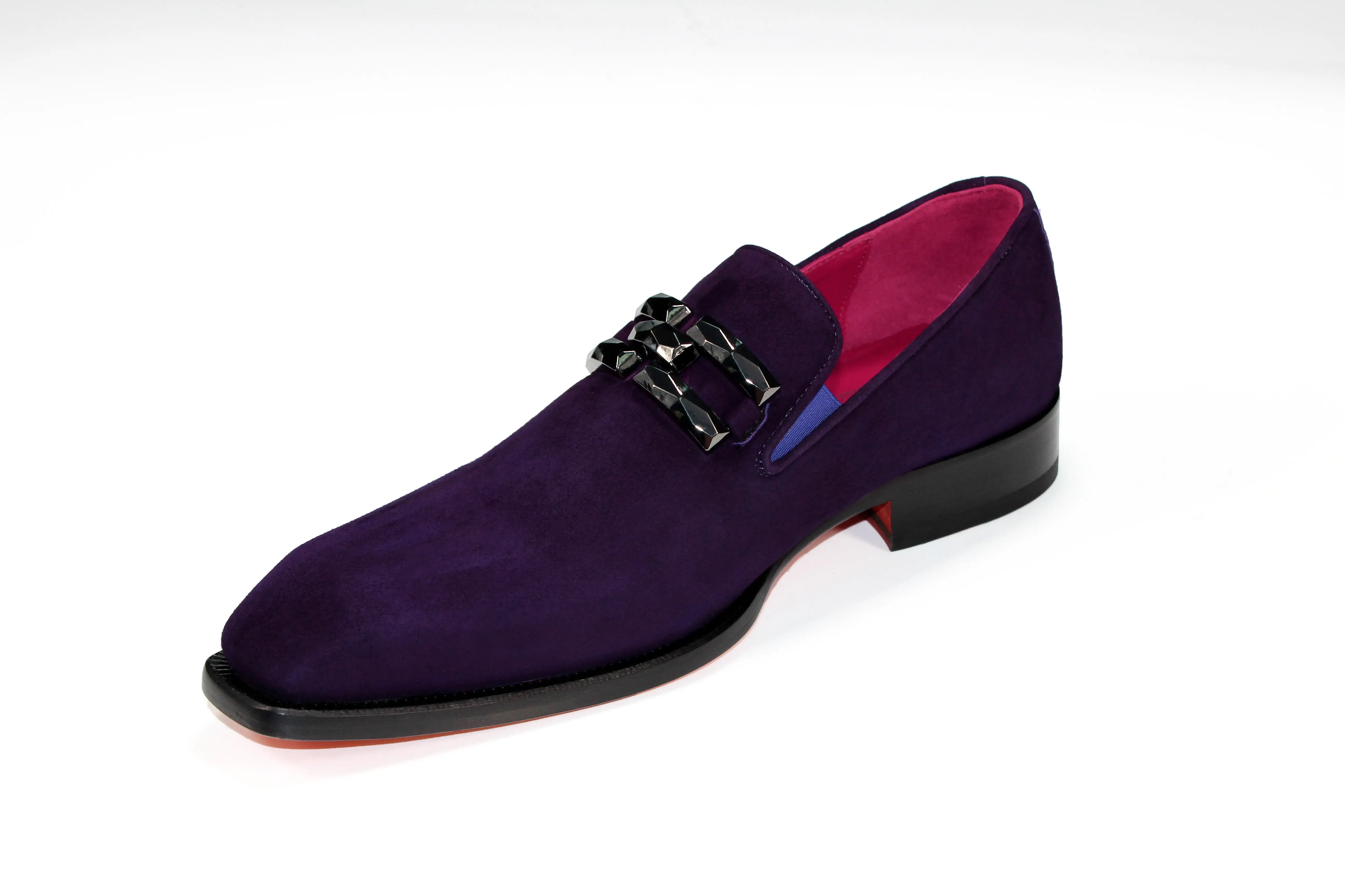 Emilio Franco Francesco Purple Shoes