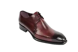 Emilio Franco Franco Burgundy Shoes