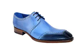 Emilio Franco Italo Navy/L. Blue Shoes