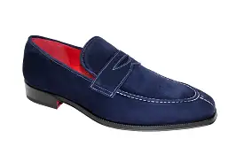 Emilio Franco Oliviero Navy Shoes