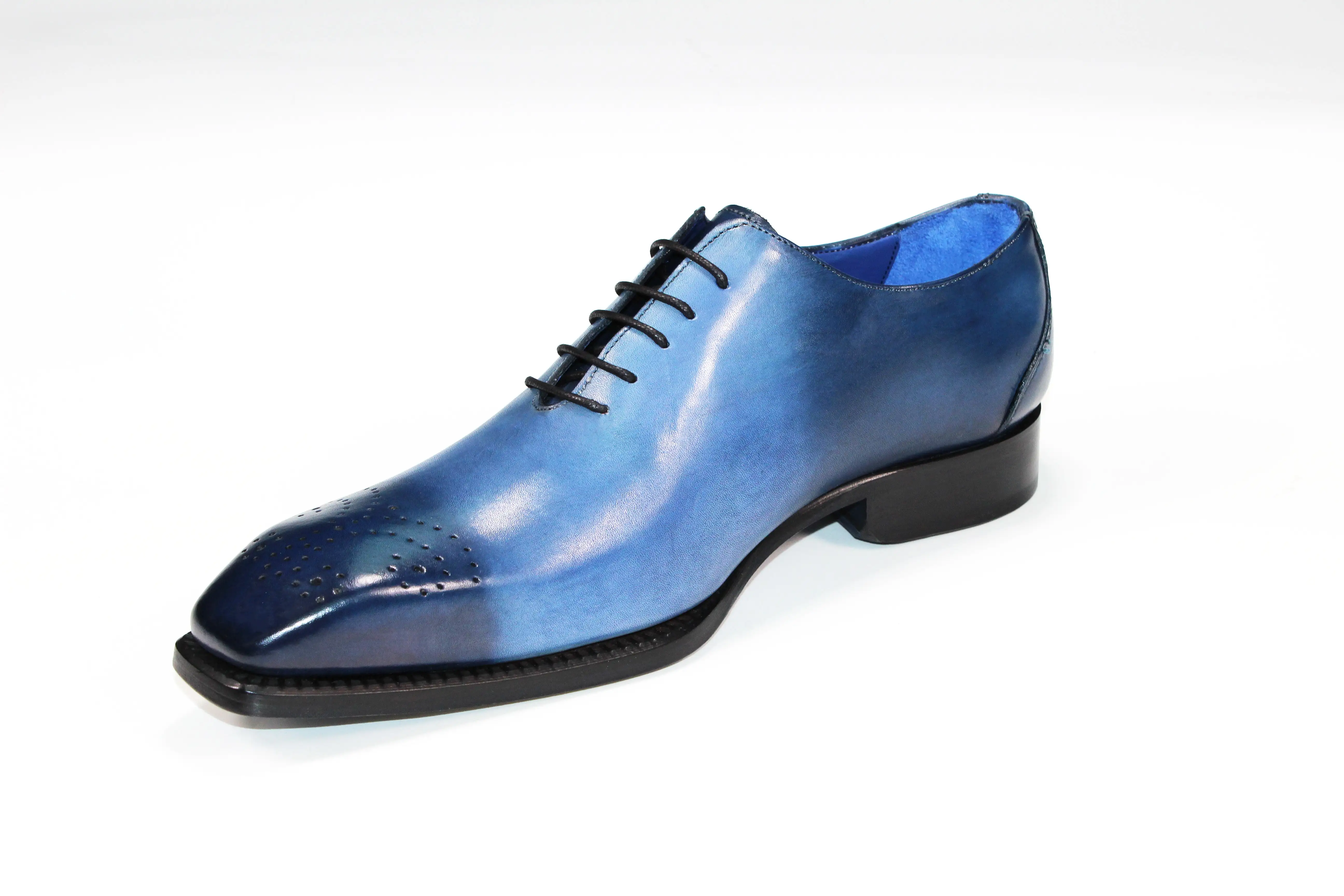 Emilio Franco Valerio Navy/Light Blue Shoes