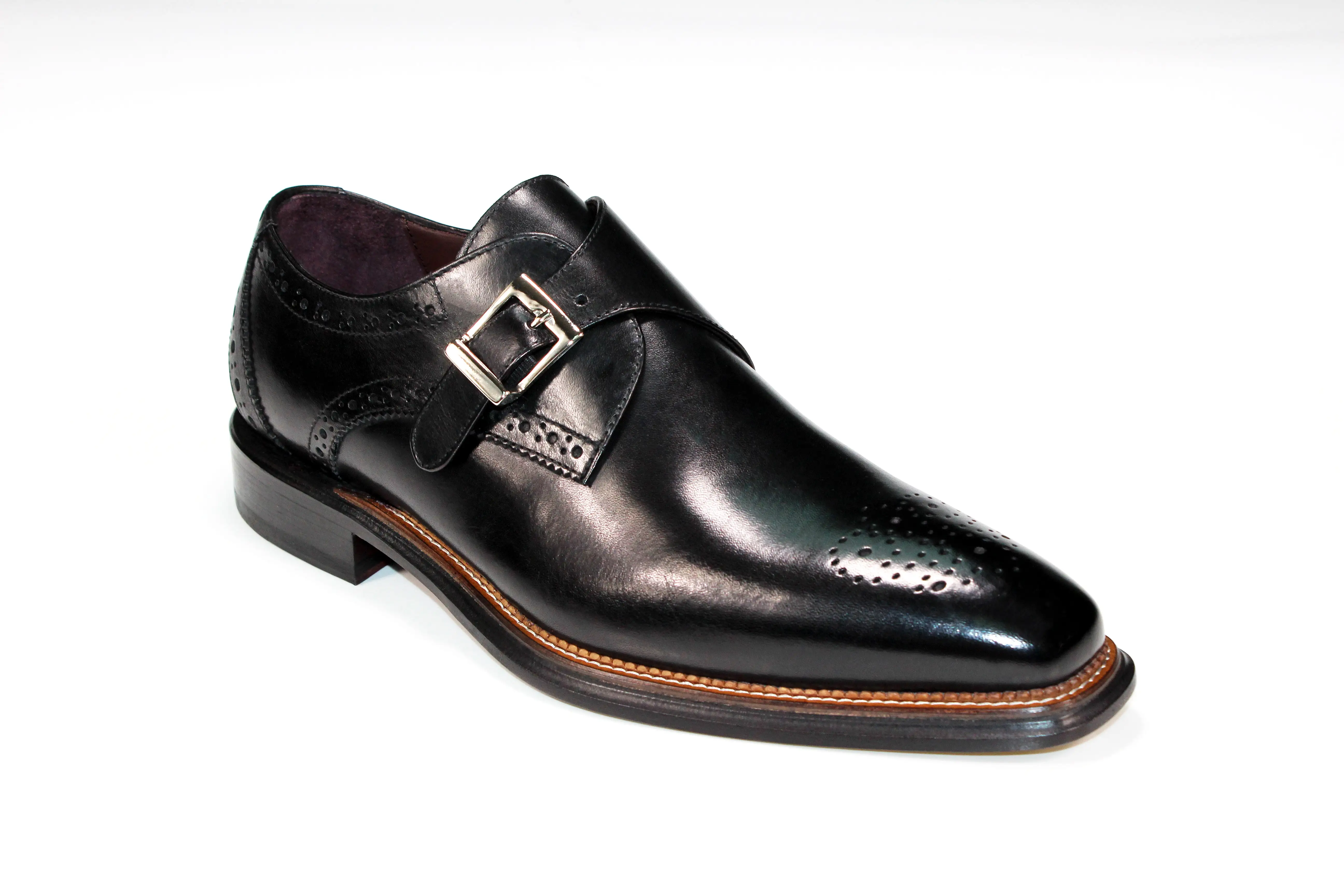 Emilio Franco Vincenzo Black Shoes