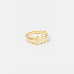 Emmet Signet Ring in Gold