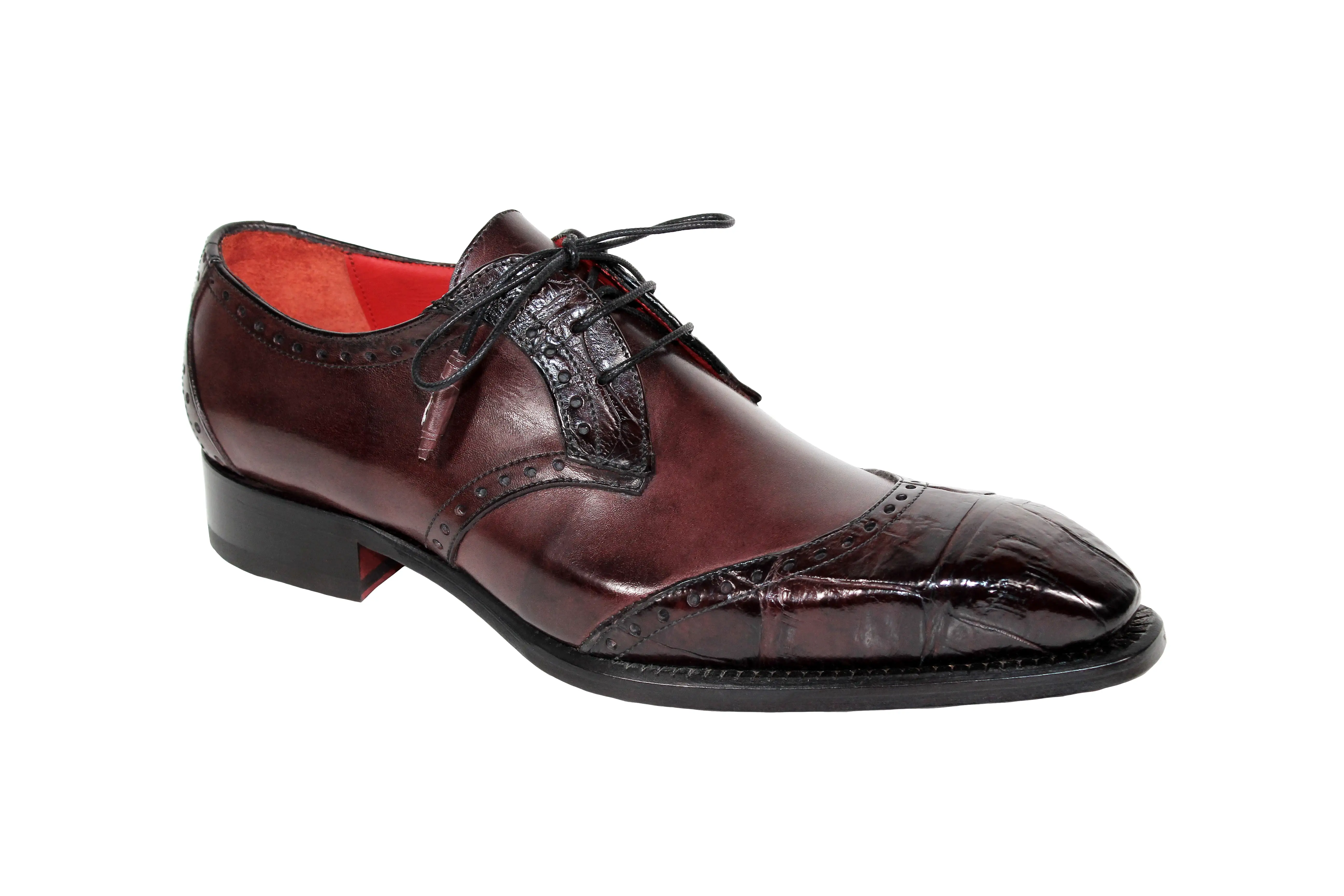 Fennix Jax Burgundy Shoes