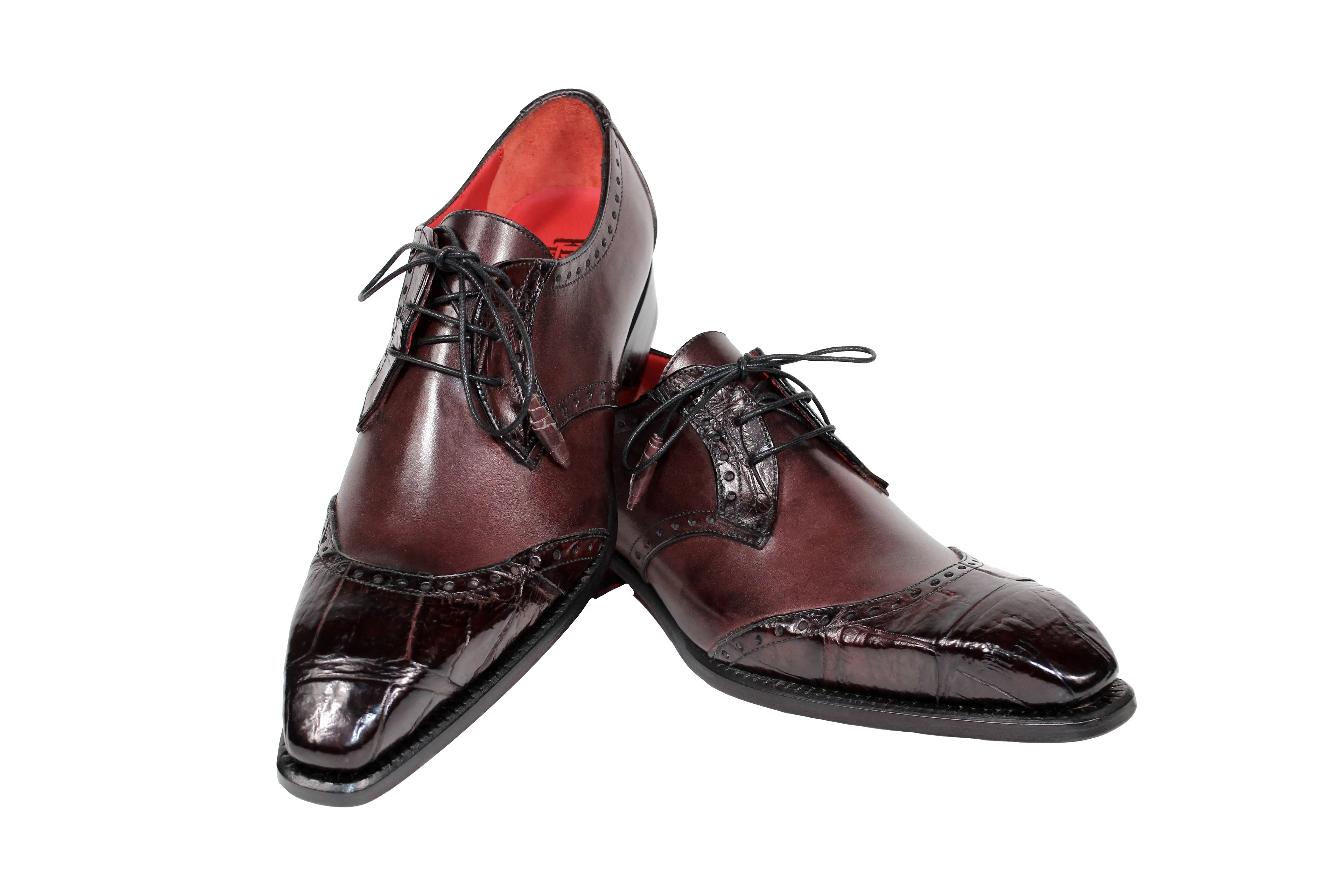 Fennix Jax Burgundy Shoes