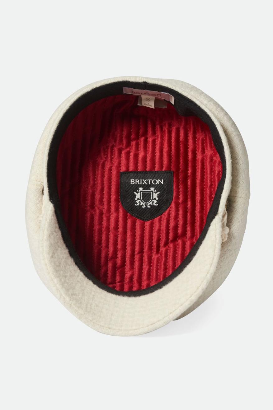 Fiddler Fisherman Cap - Off White Boucle