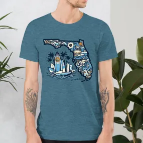 Florida the Land of Waves and Sun, Show FL some Love with the Surf World Tee