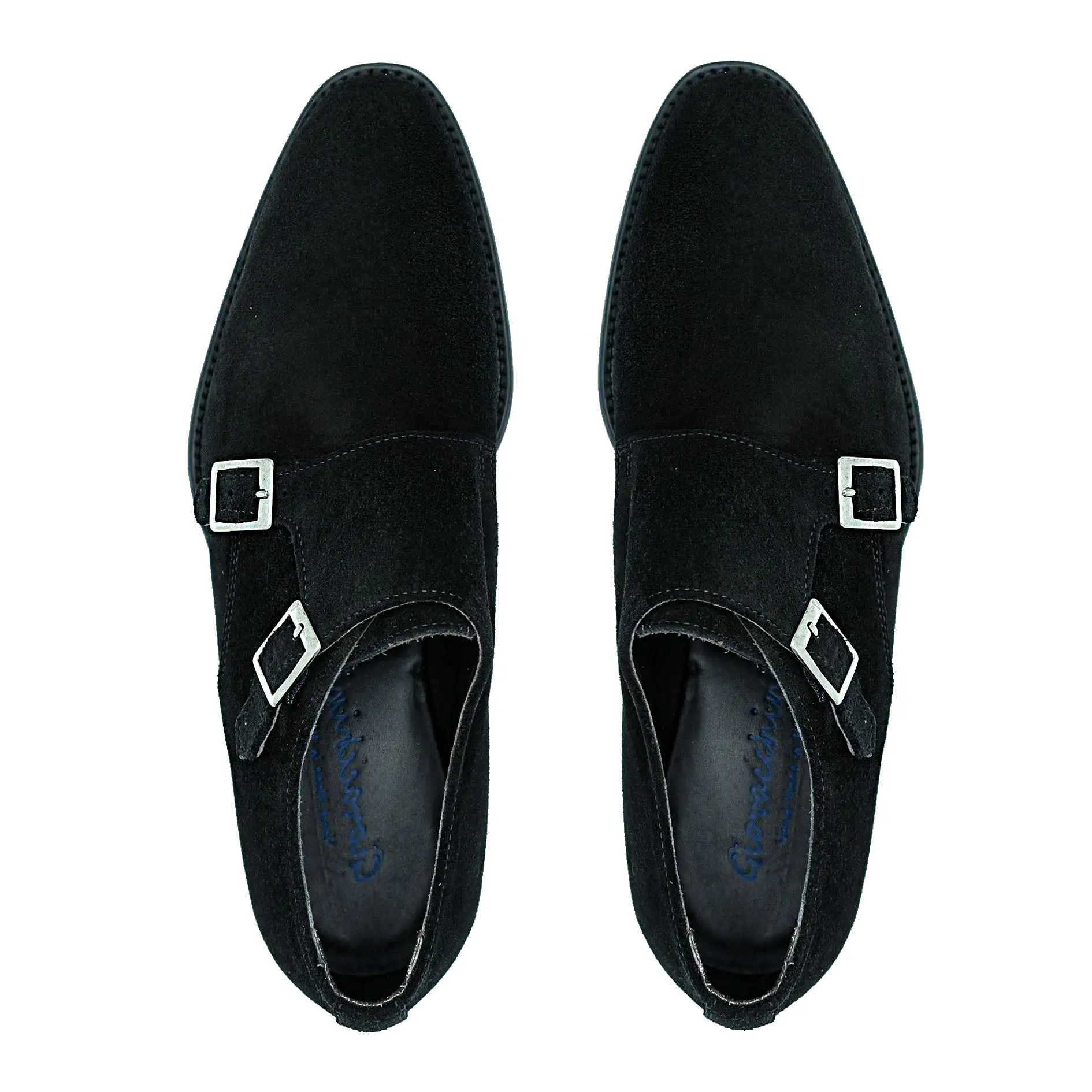 GIOVACCHINI Francesco Black Suede Shoes