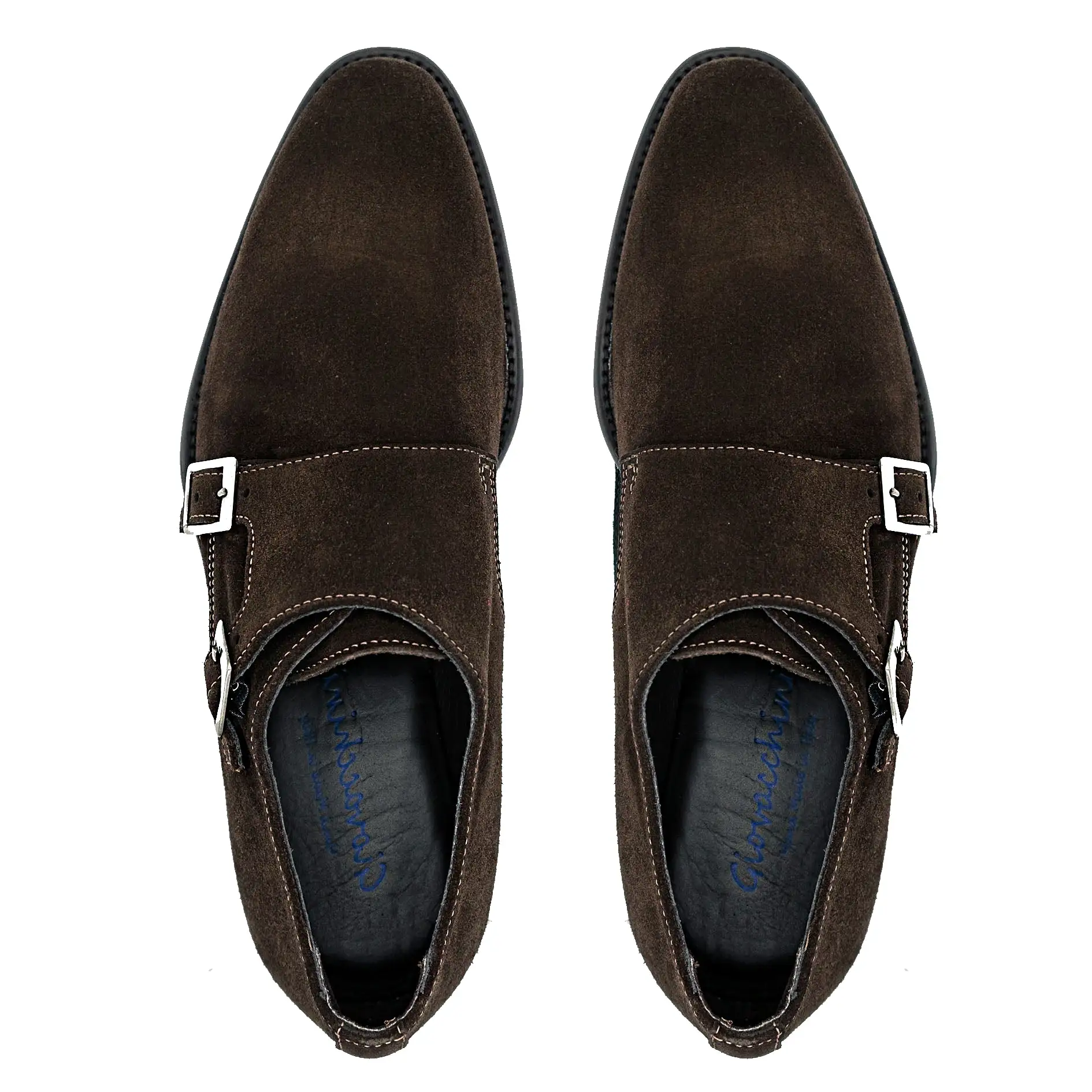 GIOVACCHINI Francesco Chocolate Suede Shoes