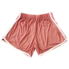 GIRL Seaside Runner Bamboo Shorts, in Desert Rose