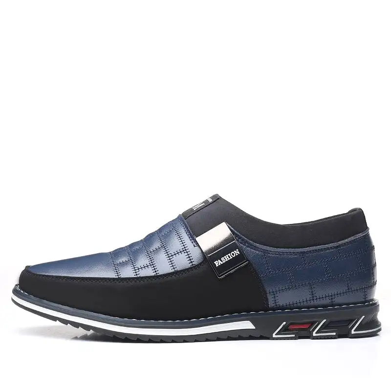 Hot Sale Men's Leather Slip On Shoes