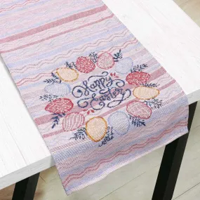 iLLASPARKZ HAPPY EASTER Message Egg Table Runner