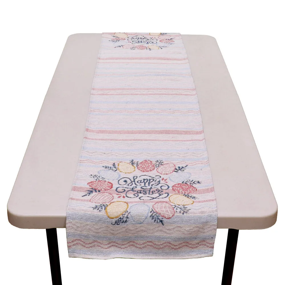 iLLASPARKZ HAPPY EASTER Message Egg Table Runner