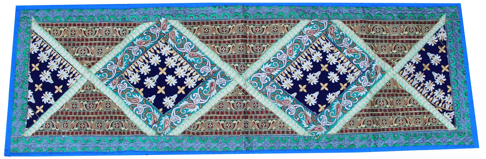 Indian Wall Hanging Tapestry Runner Ethnic India Decor (59 x 19 inches)