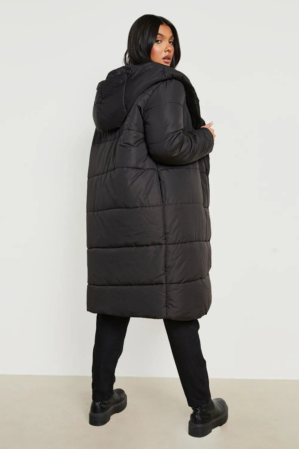 Jackets & Coats | Maternity Wrap Duvet Coat | boohoo