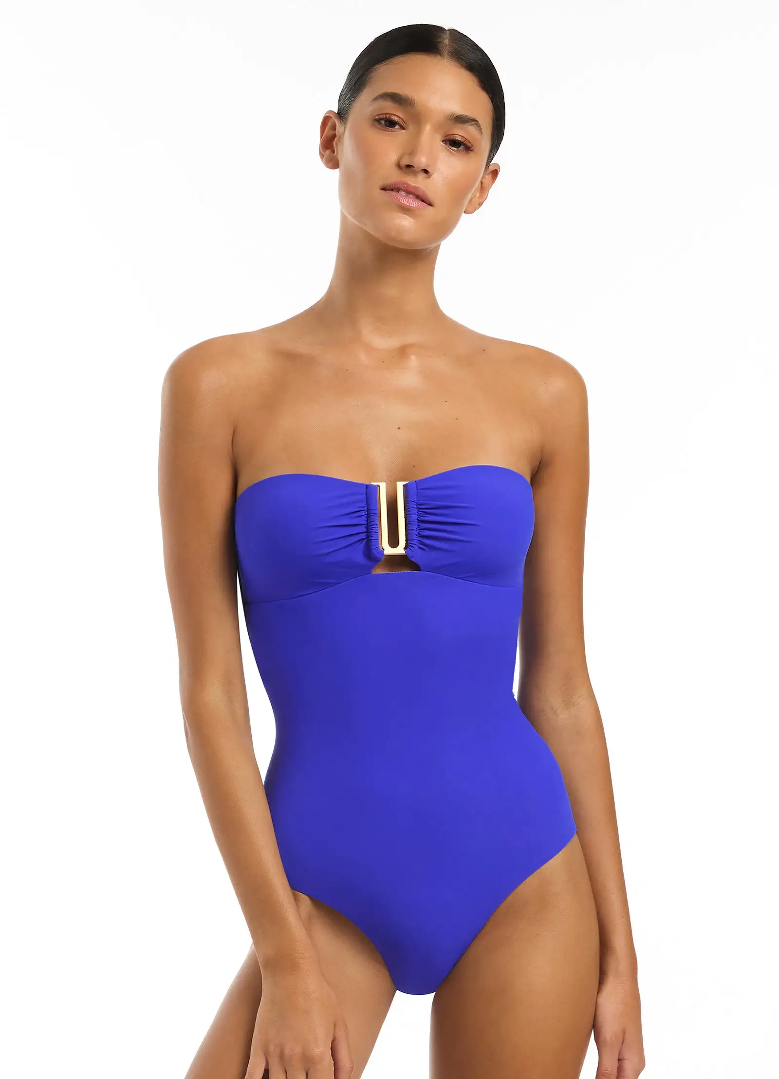 Jetset Bandeau One Piece - Sapphire