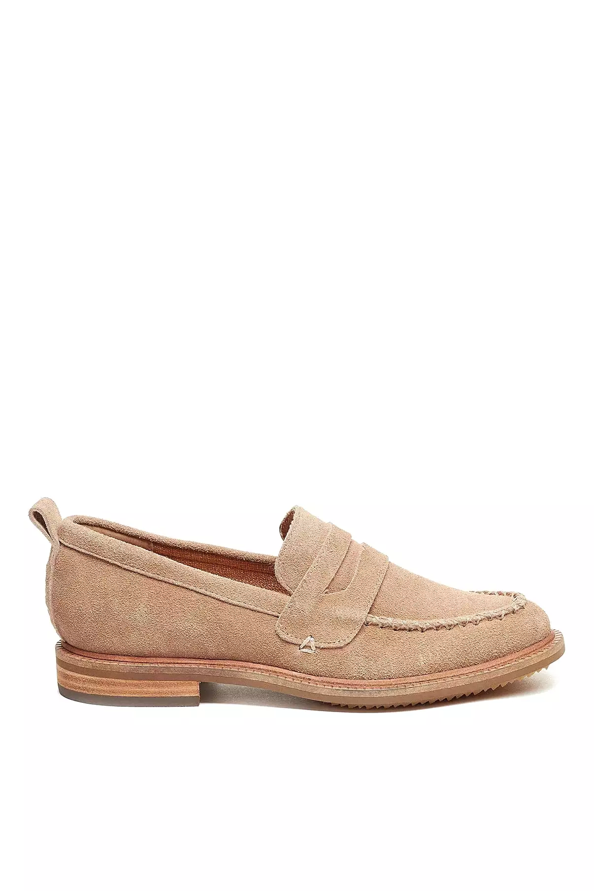 Kelsi Dagger Lens Almond Suede Loafers