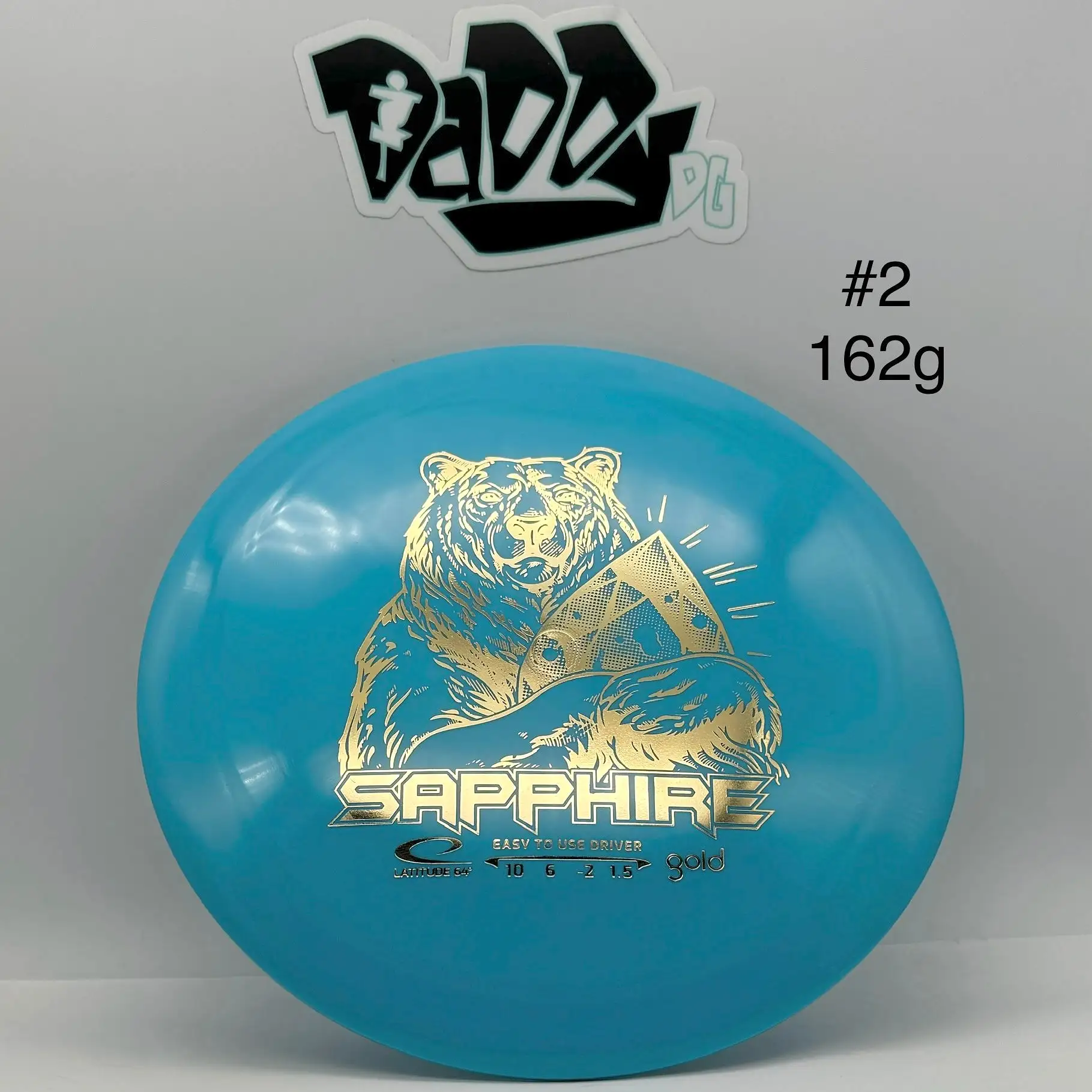 Latitude 64 Sapphire Gold Line Distance Driver