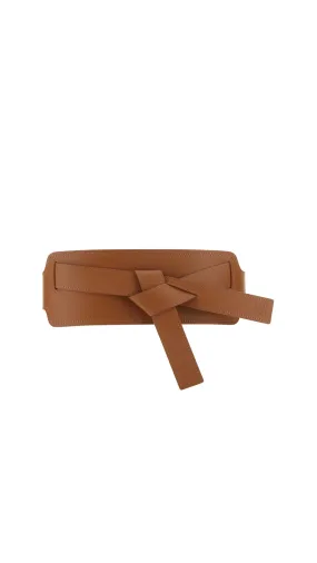 Loewe Gate Belt In Calfskin - Tan