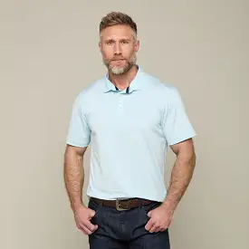 Lucchese Golf Polo :: Turquoise