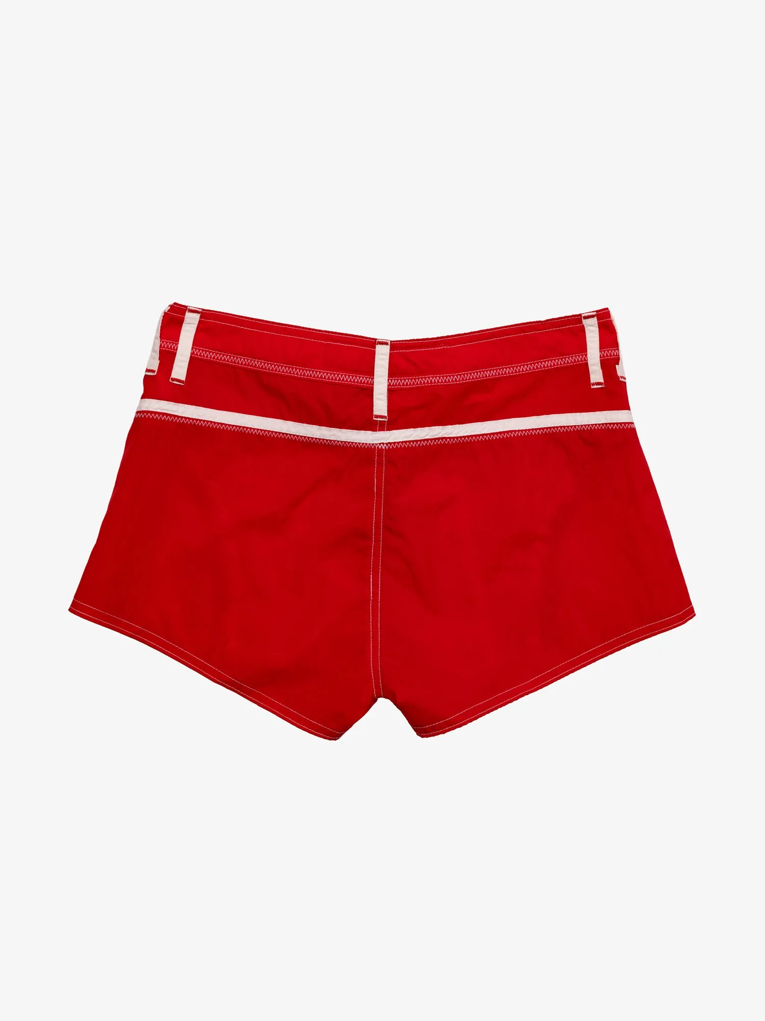 Made Some Short Shorts - Red & Cream