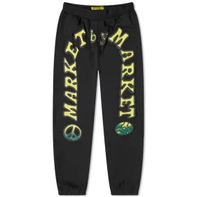 MARKET Cali Lock Gradient Sweat PantBlack Overdye