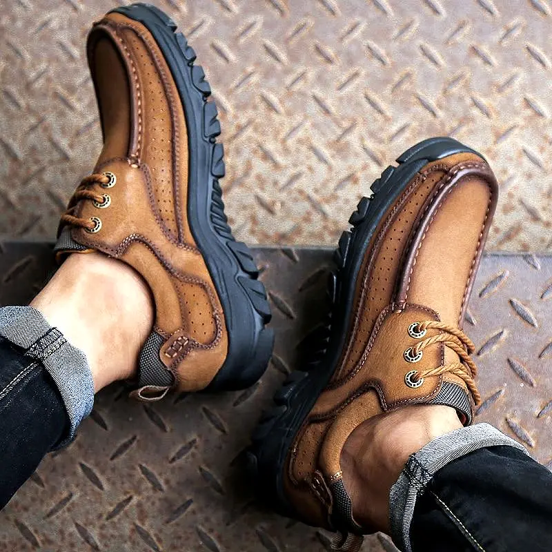 Men's Genuine Leather Outdoor Shoes