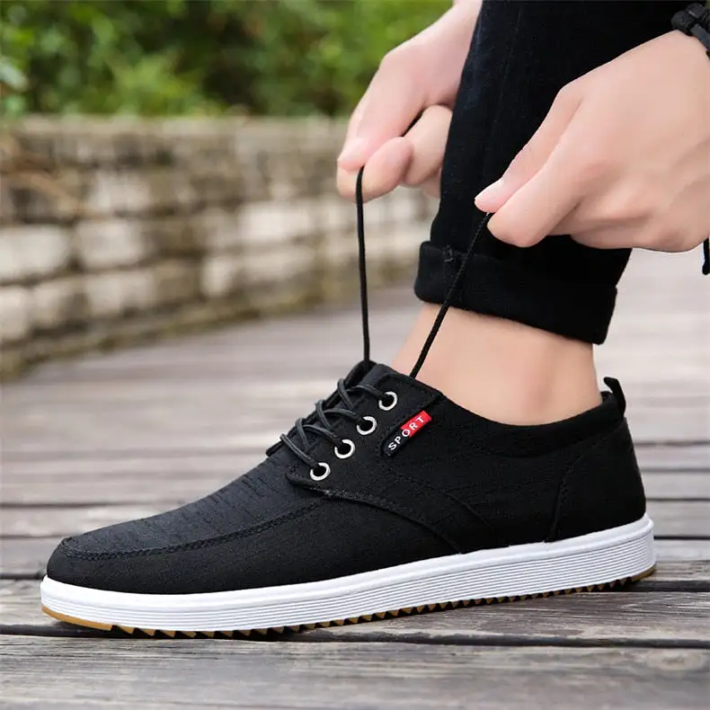 Men's Summer Canvas Breathable Shoes